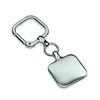 Branded Promotional CASTOR METAL KEYRING in Silver Keyring From Concept Incentives.