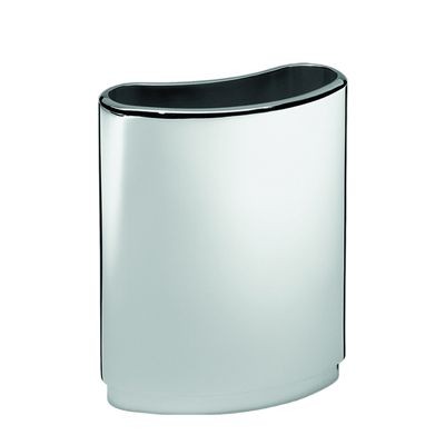 Branded Promotional CALYPSO METAL PEN POT in Silver Pen Pot From Concept Incentives.