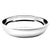 Branded Promotional METAL BOWL in Silver Bowl From Concept Incentives.