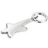 Branded Promotional METAL METEOR KEYRING in Silver Keyring From Concept Incentives.