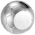 Branded Promotional METAL FOOTBALL PAPERWEIGHT in Silver Paperweight From Concept Incentives.