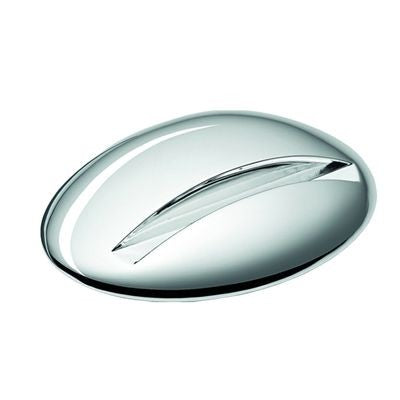 Branded Promotional ELLIPSE METAL MEMO PAGE HOLDER in Silver Memo Page Holder From Concept Incentives.