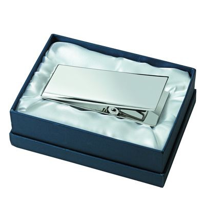 Branded Promotional SMOOTH METAL MEMO HOLDER CLIP in Silver Memo Holder From Concept Incentives.