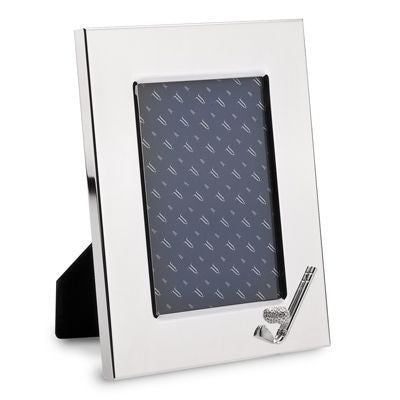 Branded Promotional GOLF METAL PHOTO FRAME in Silver Photo Frame From Concept Incentives.