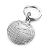 Branded Promotional AMERICA METAL KEYRING in Silver Keyring From Concept Incentives.