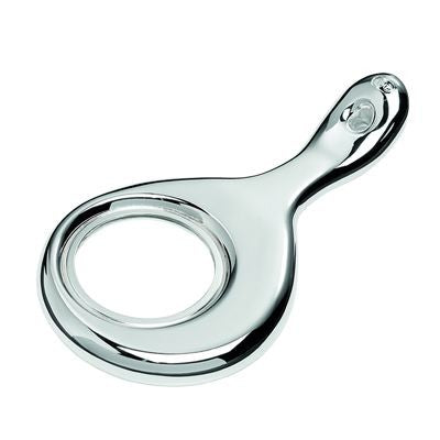 Branded Promotional SIRIUS METAL MAGNIFIER GLASS with Pipe Handle in Silver Magnifier From Concept Incentives.