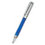 Branded Promotional METAL BALL POINT PEN in Silver with Blue Platinum Finish Pen From Concept Incentives.