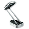 Branded Promotional PORTABLE METAL TRAVEL LAMP in Silver Lamp From Concept Incentives.