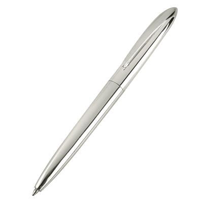 Branded Promotional UNIVERSAL METAL BALL PEN in Silver Pen From Concept Incentives.