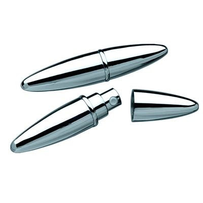 Branded Promotional LADIES METAL PERFUME ATOMIZER in Silver Atomiser From Concept Incentives.