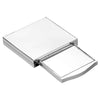 Branded Promotional FOLDING METAL LADIES COMPACT MIRROR in Silver Mirror From Concept Incentives.