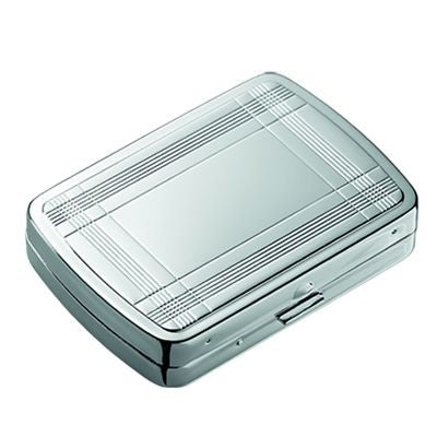 Branded Promotional MARVIN TRAVEL SHAVING SET in Silver Shaving Kit From Concept Incentives.