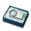 Branded Promotional MONTE CARLO ROULETTE GAME in Silver Roulette Game Set From Concept Incentives.