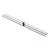 Branded Promotional MAGELLAN METAL RULER in Silver Ruler From Concept Incentives.
