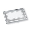 Branded Promotional MARVIN METAL POCKET BUSINESS CARD HOLDER in Silver Business Card Holder From Concept Incentives.