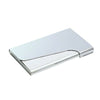 Branded Promotional CAPRI SMOOTH DESIGN METAL POCKET BUSINESS CARD HOLDER in Silver Business Card Holder From Concept Incentives.