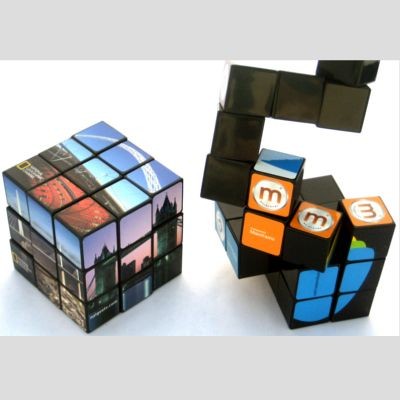 Branded Promotional PUZZLE CUBE Puzzle From Concept Incentives.