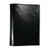 Branded Promotional ECO VERDE GENUINE LEATHER NON-ZIPPED A4 RING BINDER in Black Ring Binder From Concept Incentives.