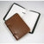 Branded Promotional ECO VERDE GENUINE LEATHER NOTE BOOK Jotter From Concept Incentives.