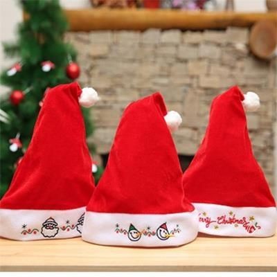 Branded Promotional FATHER CHRISTMAS SANTA HAT Hat From Concept Incentives.