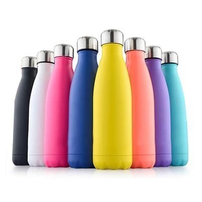 Branded Promotional DOUBLE VACUUM WATER BOTTLE Sports Drink Bottle From Concept Incentives.