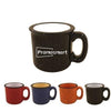 Branded Promotional CERAMIC POTTERY CAMPING MUG Mug From Concept Incentives.