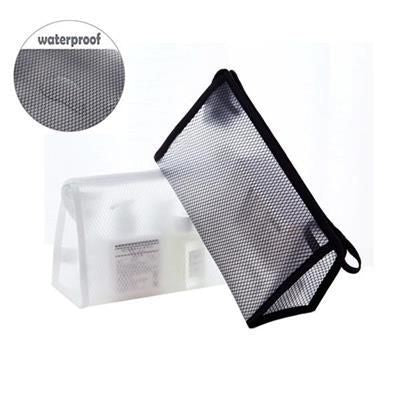 Branded Promotional MESH WATERPROOF COSMETICS BAG Cosmetics Bag From Concept Incentives.