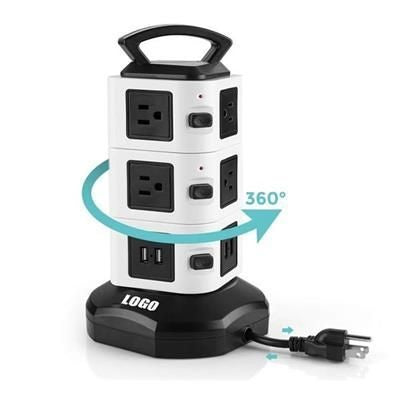 Branded Promotional MULTIFUNCTION OUTLET PLUG Technology From Concept Incentives.