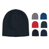 Branded Promotional KNIT HEATHERED BEANIE Hat From Concept Incentives.