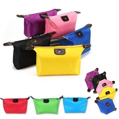 Branded Promotional NYLON WATERPROOF COSMETICS BAG Cosmetics Bag From Concept Incentives.