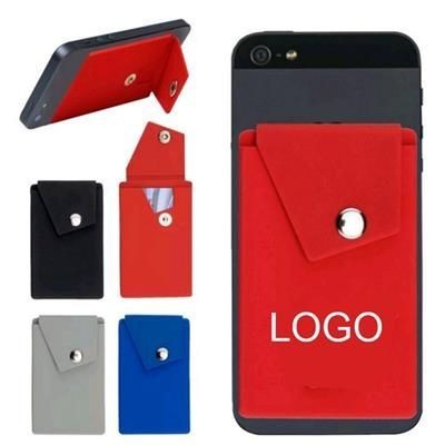 Branded Promotional MOBILE PHONE HOLDER AND WALLET Mobile Phone Charm From Concept Incentives.