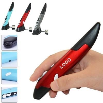 Branded Promotional PEN SHAPE CORDLESS OPTICAL MOUSE Mouse From Concept Incentives.