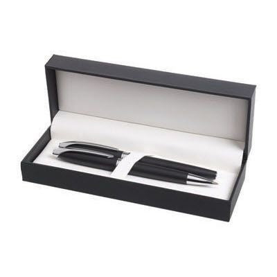 Branded Promotional THE ELEGANCE PEN SET Pen Set From Concept Incentives.