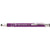 Branded Promotional ELECTRA TOUCH BALL PEN in Purple with Silver Chrome Trim Pen From Concept Incentives.