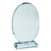 Branded Promotional OVAL SHAPE GLASS TROPHY AWARD Award From Concept Incentives.