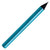 Branded Promotional BLACK WOOD PENCIL in Metallic Turquoise with Black Eraser Pencil From Concept Incentives.