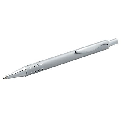 Branded Promotional SILVER METAL BALL PEN in Matt Finish Pen From Concept Incentives.