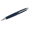 Branded Promotional METAL BALL PEN in Blue & Shiny Silver Pen From Concept Incentives.