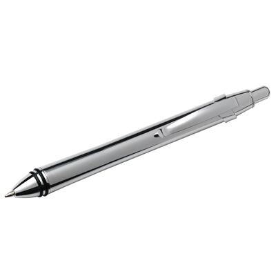 Branded Promotional SILVER CHROME METAL BALL PEN Pen From Concept Incentives.