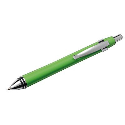 Branded Promotional METAL BALL PEN in Green Pen From Concept Incentives.