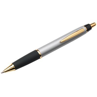 Branded Promotional METAL BALL PEN in Silver & Gold Pen From Concept Incentives.