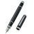 Branded Promotional METAL FOUNTAIN PEN in Carbon Finish Pen From Concept Incentives.