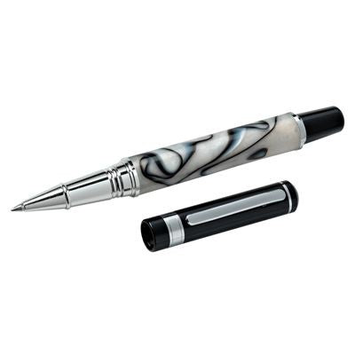 Branded Promotional METAL ROLLERBALL PEN in Mother-of-Pearl Finish Pen From Concept Incentives.