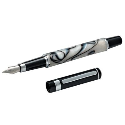 Branded Promotional METAL FOUNTAIN PEN in Mother-of-pearl Finish Pen From Concept Incentives.