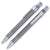 Branded Promotional SPRING TOP ALUMINIUM SILVER METAL BALL PEN in Grey Pen From Concept Incentives.