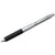 Branded Promotional ALUMINIUM SILVER METAL BALL PEN with Black Rubber Grip Pen From Concept Incentives.