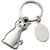 Branded Promotional CAT SILVER METAL KEYRING Keyring From Concept Incentives.