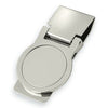 Branded Promotional ROUND METAL MONEY CLIP Money Box From Concept Incentives.