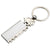 Branded Promotional TRUCK SILVER METAL KEYRING Keyring From Concept Incentives.