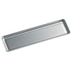 Branded Promotional RECTANGULAR SILVER CHROME METAL PEN HOLDER TRAY Desk Tidy From Concept Incentives.